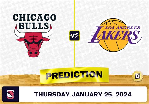 Los Angeles Lakers at Chicago Bulls odds, picks and predictions.